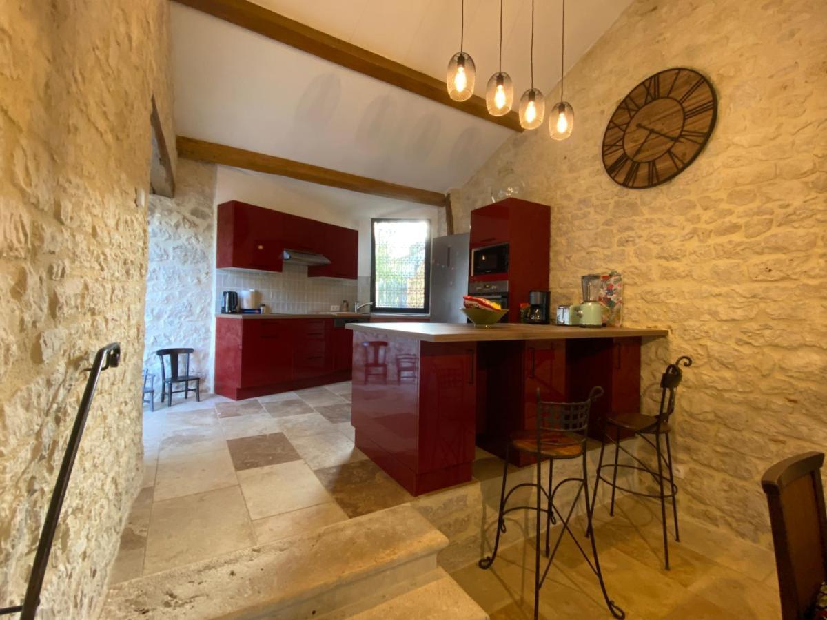 Maison De Village, Charme Et Confort Mauroux  Esterno foto